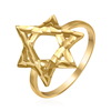 טבעת מגן דוד זהב 14K