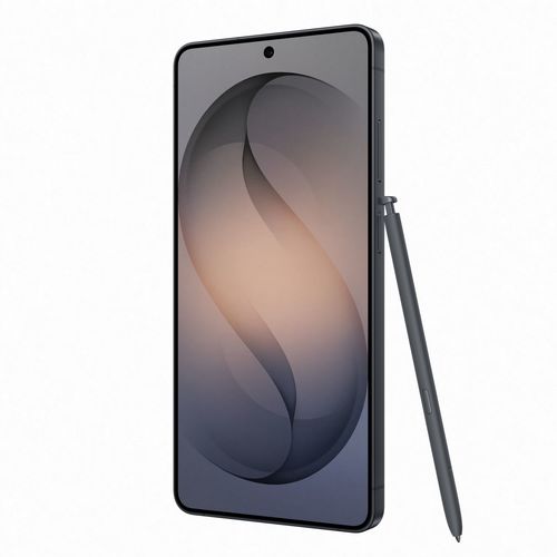 Samsung Galaxy S26 Ultra שחור מבט צד עם עט S Pen