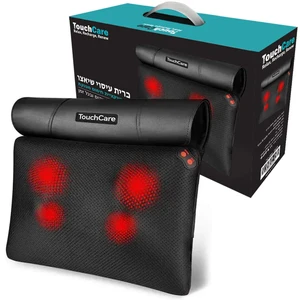 כרית עיסוי שיאצו נטענת TouchCare TC-204