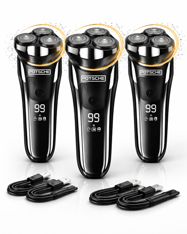 דיל! 3 מכונות מכונת גילוח מקצועיות דגם V299