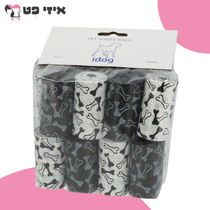 מארז שקיות לאיסוף צרכים לכלב 16 גלילים איי דוג | iDOG