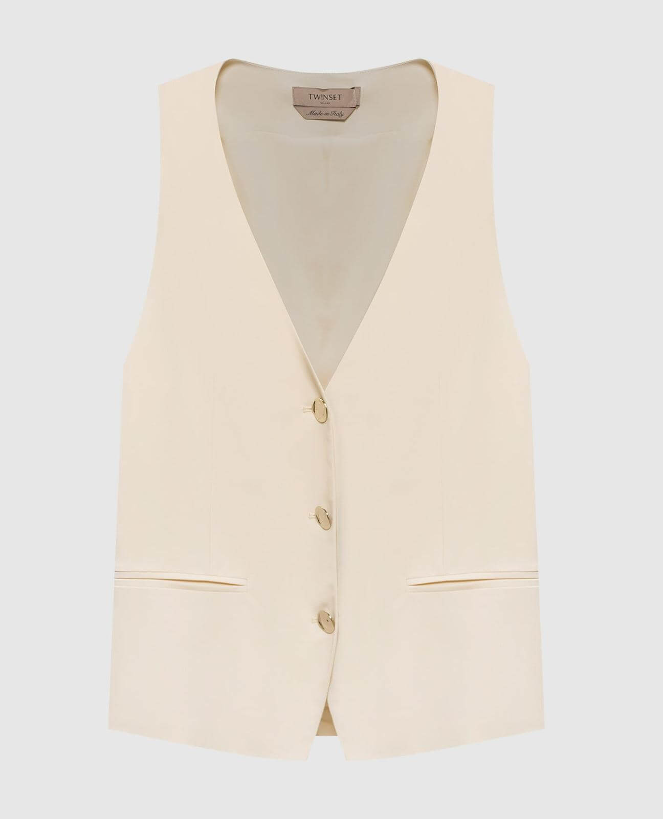 WOVEN GILET
