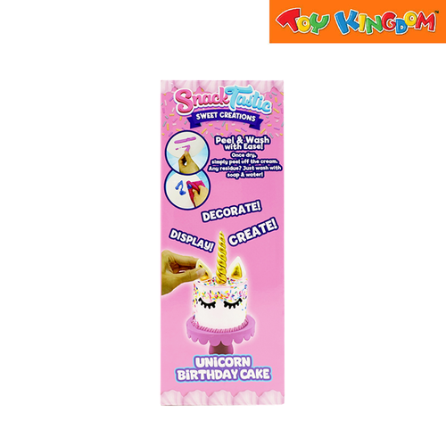עוגת יום הולדת חד קרן של Sweet Creations (פלסטיק)