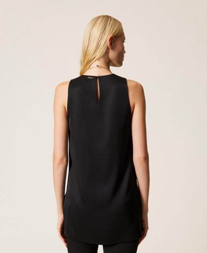 Satin tunic