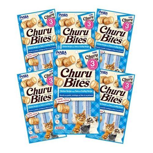 חטיף אינאבה בייטס עוף עם טונה וצדפות לחת