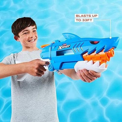 XSHOT - מילוי מהיר של רובה מים כריש