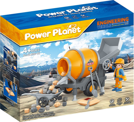 מערבל בטון קטן POWER PLANET