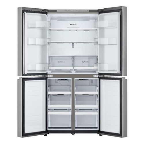 מקרר 4 דלתות 530 ליטר LG GR-B628BE נירוסטה מושחרת אל ג'י
