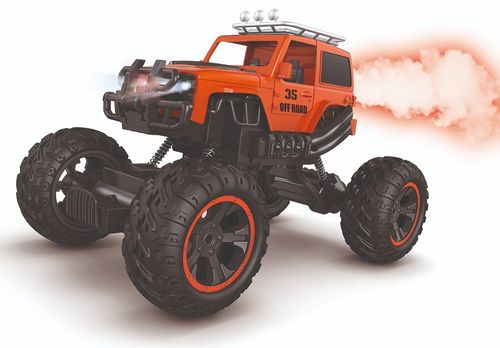 Adventure Jeep – רכב שטח עוצמתי על שלט רחוק, מדמה סילון (מגוון עיצובים)
