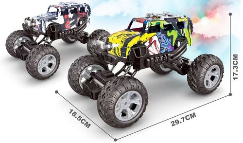 Adventure Jeep – רכב שטח עוצמתי על שלט רחוק, מדמה סילון (מגוון עיצובים)