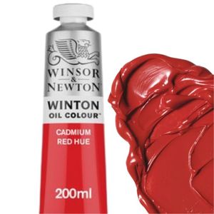 צבע שמן 200 מ"ל Winton Oil Colour Cadmium Red Hue 095