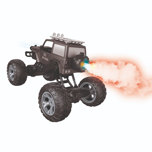Adventure Jeep – רכב שטח עוצמתי על שלט רחוק, מדמה סילון (מגוון עיצובים)