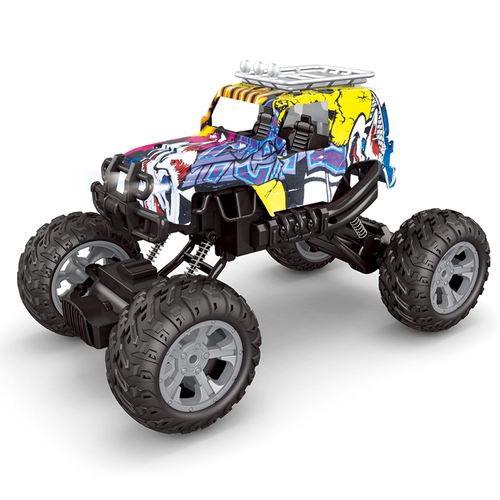 Adventure Jeep – רכב שטח עוצמתי על שלט רחוק, מדמה סילון (מגוון עיצובים)