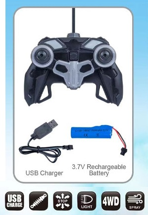 Adventure Jeep – רכב שטח עוצמתי על שלט רחוק, מדמה סילון (מגוון עיצובים)