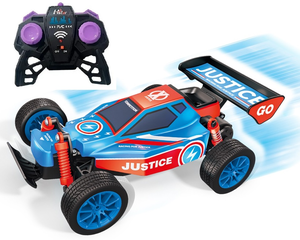 Buggy Hero: מכונית מרוץ על שלט רחוק בעיצוב Justice