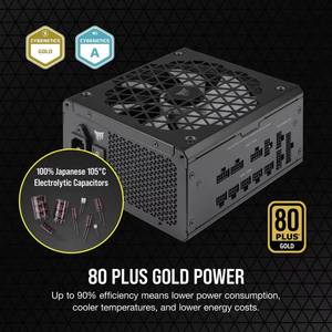 ספק כוח דגם | RM850x Shift 80 PLUS Gold Fully Modular | ATX מבית