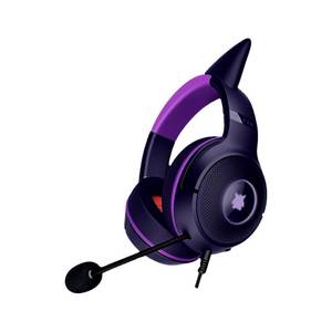 אוזניות גיימינג חוטיות דגם | Kraken Kitty V2 Gengar Edition מב