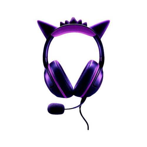 אוזניות גיימינג חוטיות דגם Kraken Kitty V2 Gengar Edition מב