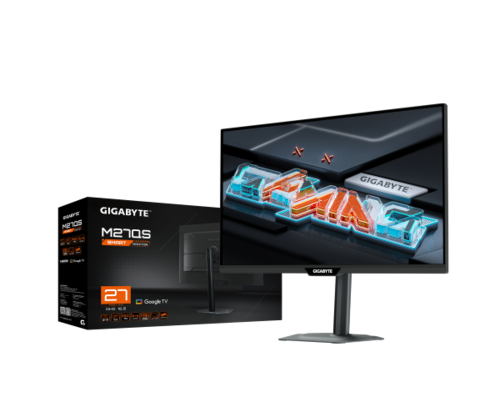 מסך גיימינג חכם Gigabyte M27QS 2K SS IPS 1Ms 180Hz Google TV