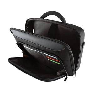 Classic+ 17-18" Clamshell Laptop Bag - Black Red