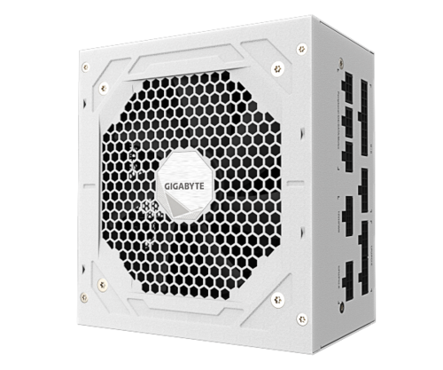 ספק כוח לבן Gigabyte UD850GM PG5 ICE 850W 80 Plus Gold ATX 3.1