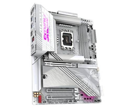 לוח לאינטל דור 15 Gigabyte Z890 AORUS ELITE X ICE ATX LGA185 - זווית נוספת