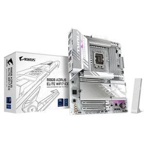 לוח למעבד דור | 15 Gigabyte B860 A ELITE WIFI7 ICE | ATX | 2.5GB LAN