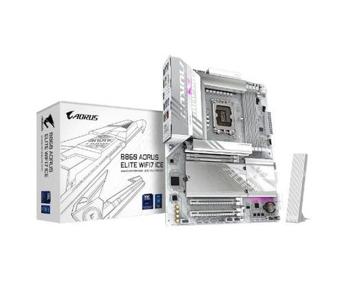 לוח למעבד דור 15 Gigabyte B860 A ELITE WIFI7 ICE ATX 2.5GB L - זווית נוספת