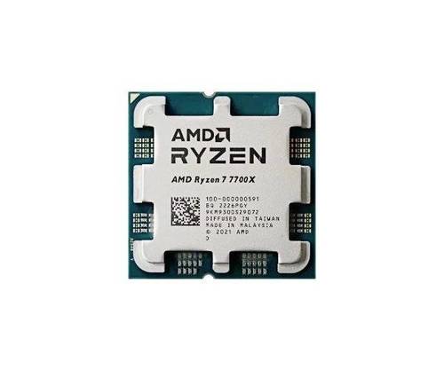 AMD מעבד AMD ZEN4 R7 7700X Tray no Fan AM5 TDP 105W Up to 4.5Ghz