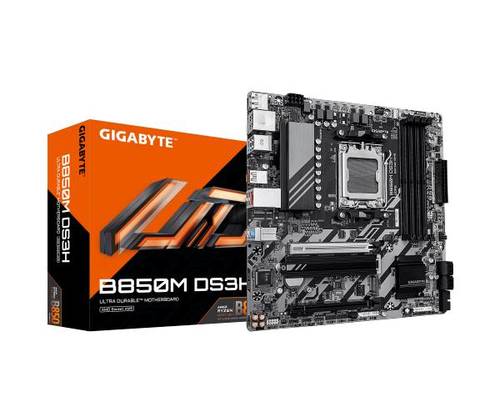 לוח אם GIGABYTE B850M DS3H DDR5 MICRO-ATX AM5 2.5GBE LAN - ₪ - זווית נוספת