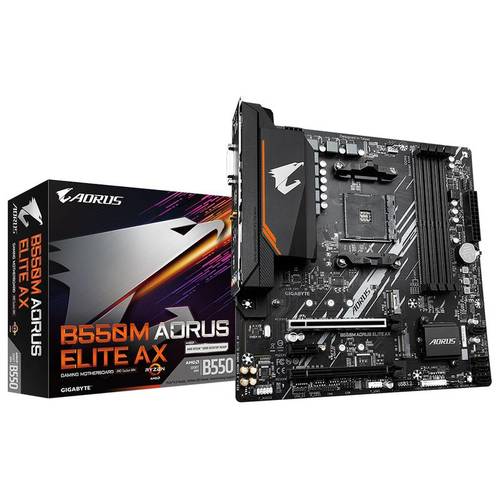 Gigabyte לוח אם למעבדי AMD AM4 Gigabyte B550M AORUS ELITE REV1.3 - ₪5
