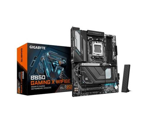 לוח אם GIGABYTE B850 GAMING X WIFI6E ATX DDR5 AM5 BT 2.5 GBE - זווית נוספת
