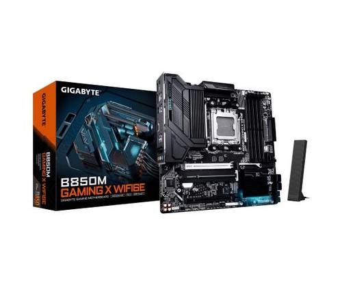 לוח אם GIGABYTE B850M GAMING X WIFI6E MICRO-ATX DDR5 AM5 BT - זווית נוספת