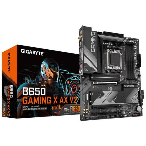 Gigabyte לוח Gigabyte B650 Gaming X AX V2 ATX WIFI BT AMD Zen4 AM5 DD