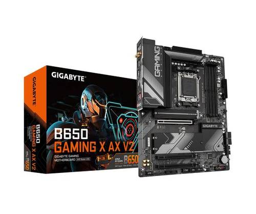 לוח Gigabyte B650 Gaming X AX V2 ATX WIFI BT AMD Zen4 AM5 DD - מבט קרוב
