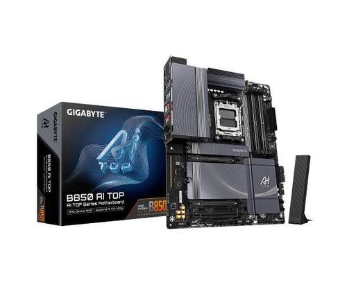 Gigabyte לוח אם GIGABYTE B850 AI TOP WIFI7 ATX DDR5 AM5 2x10 - תמונה 5