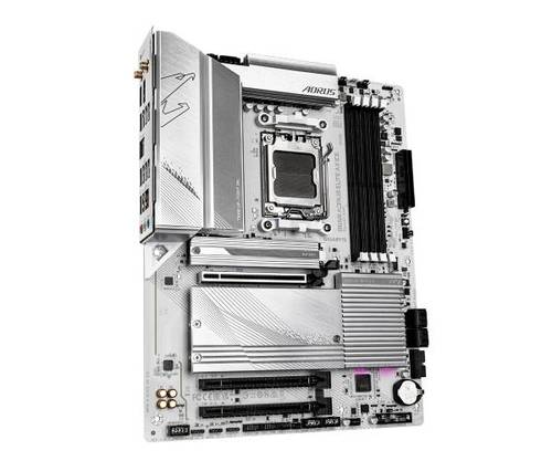 לוח Gigabyte B650 A ELITE AX ICE ATX AM5 WIFI BT PCIE5.0 Whi - מבט קרוב