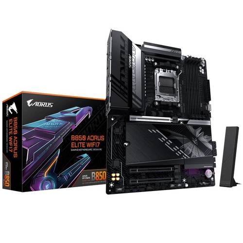 Gigabyte לוח אם GIGABYTE B850 AORUS ELITE WIFI7 ATX DDR5 AM5 BT 2.5GB
