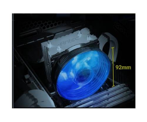 מאורר למעבד Antec A30 Pro blue led Cpu Cooler TDP UP TO 95W - תמונה 6