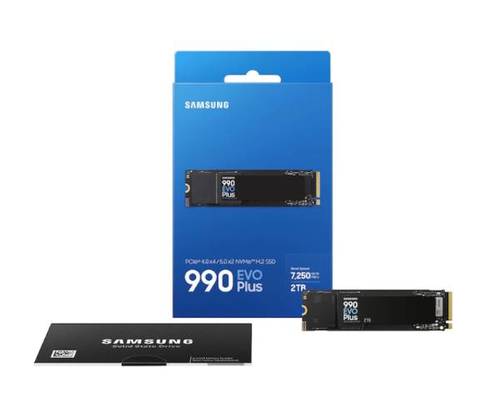 דיסק פנימי Samsung 990 EVO PLUS 2TB up to 7250 read 6300 Wri - תמונה 6