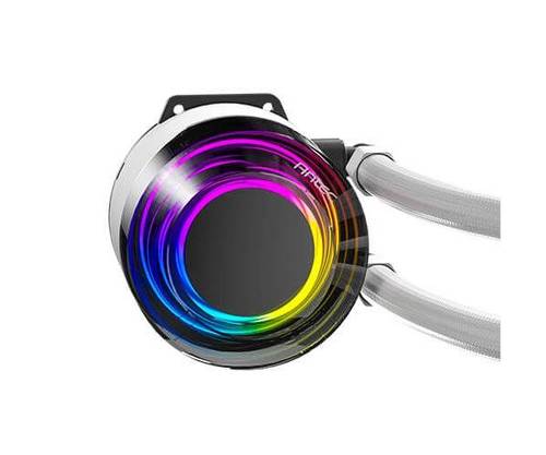 קירור נוזלי ANTEC VORTEX LUM 360 WHITE ARGB 280W TDP - ₪397. - מבט קרוב