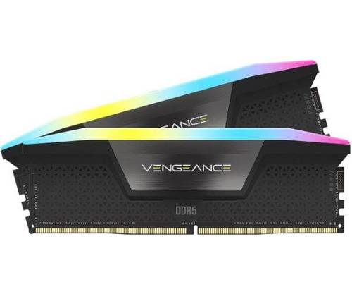 זכרון לנייח Corsair Vengeance RGB DDR5 32GB 2X16 6000Mhz C38 - תמונה נוספת