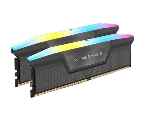 זכרון לנייח Corsair Vengeance RGB DDR5 32GB 2X16 6000Mhz C38 - מבט קרוב