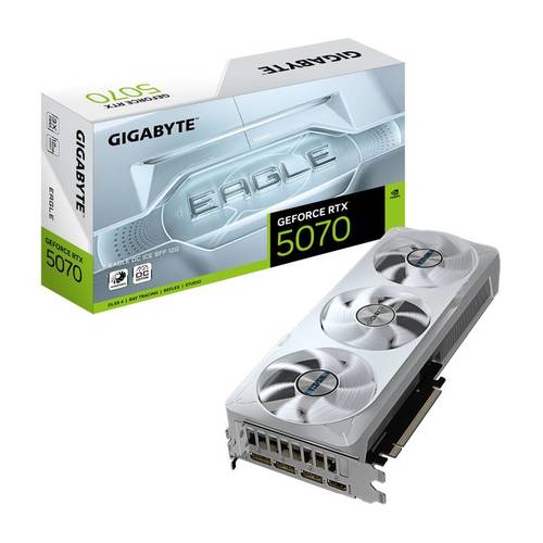 Gigabyte Gigabyte GeForce RTX 5070 EAGLE OC ICE SFF 12G - ₪3,254.00 -