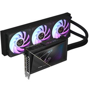 כ.מסך | AORUS GeForce RTX 5080 XTREME WATERFORCE 16G | 360MM RADIATOR