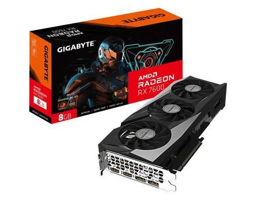 כרטיס מסך Gigabyte RADEON RX 7600 Gaming OC 8GB - ₪1,533.00 - תמונה נוספת