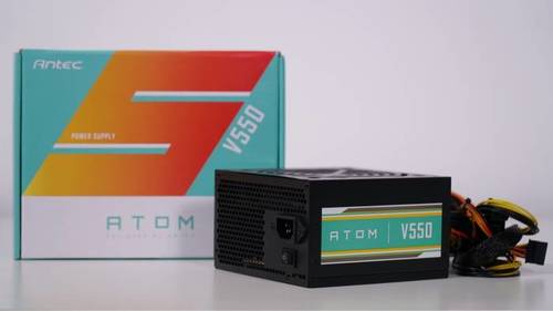 ספק כח ANTEC ATOM V550 550Watt - ₪206.00 - אלוף מחשבים - מבט קרוב