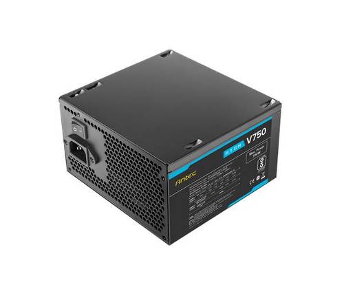 ספק כוח ANTEC ATOM V750 Active PFC 120MM silent fan non-mudu - תמונה 5