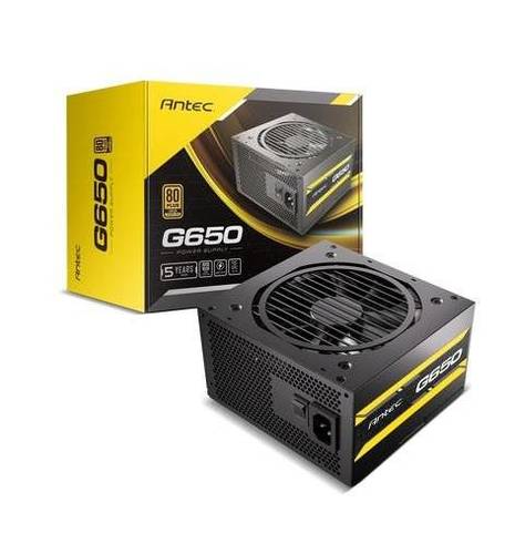 Antec ספק כוח ANTEC ATOM G650 120MM Silent Fan Semi-Modular 80Plus