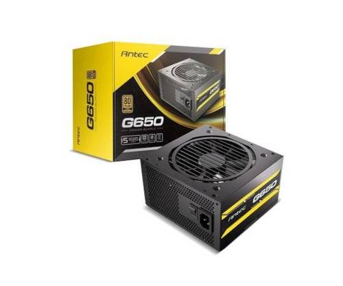 ספק כוח ANTEC ATOM G650 120MM Silent Fan Semi-Modular 80Plus - זווית נוספת